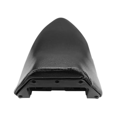 black seat rear view